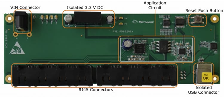 Microsemi / Microchip PD-IM-7608M Evaluation Boards